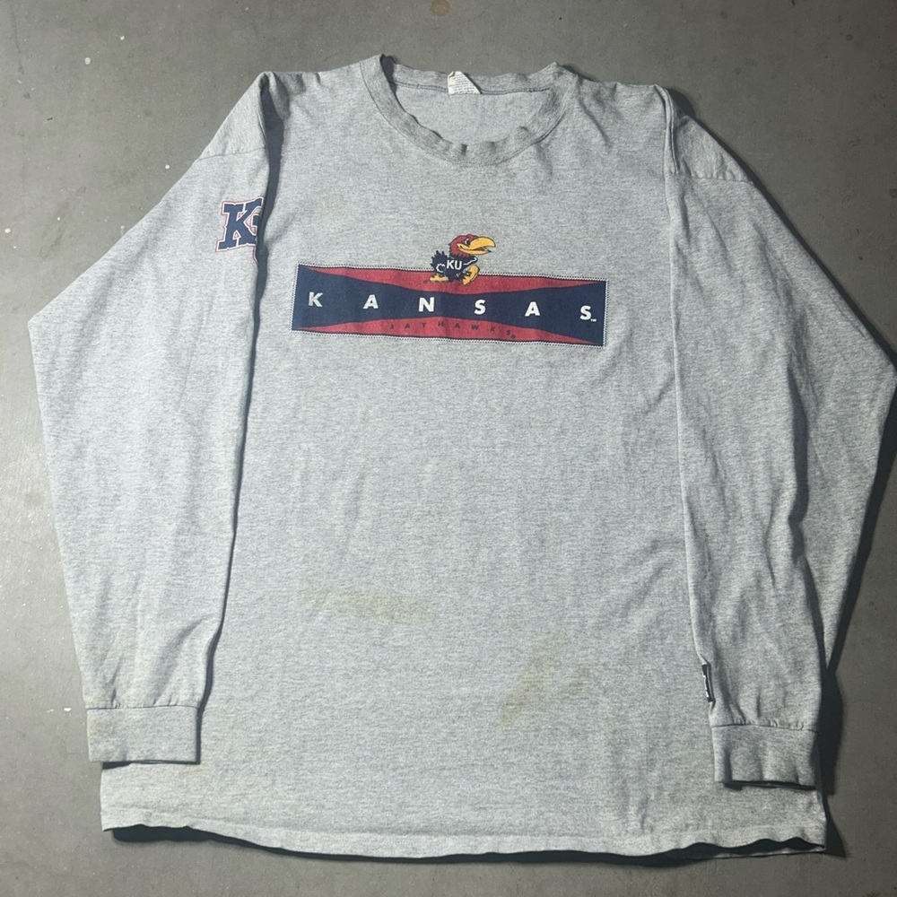 Gray Kansas Long Sleeve Shirt
